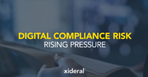 Digital compliance risk Rising pressure