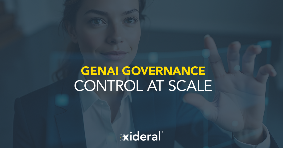 Enterprise GenAI governance to reduce AI risks - Xideral