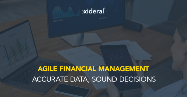 agile financial management. accurate data, sound decisions