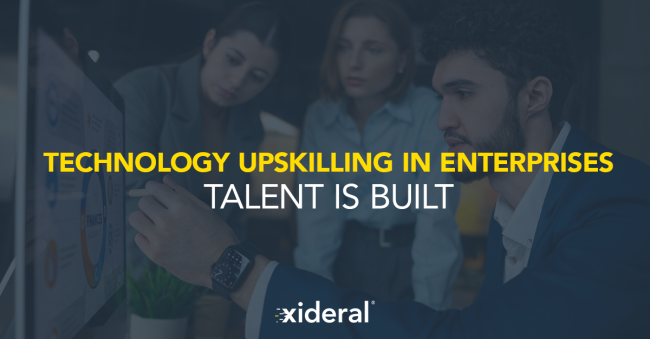 Technology Upskilling in Enterprises Talent is built_