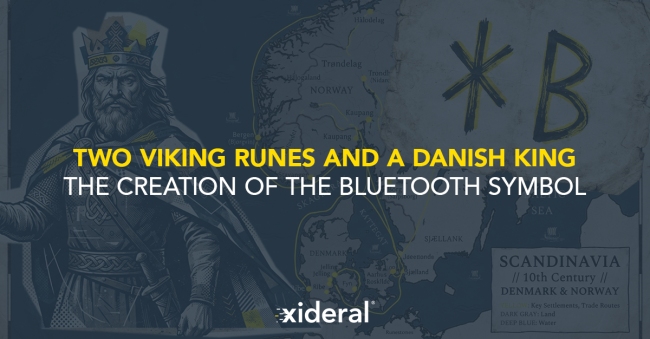 the creation of the Bluetooth symbol